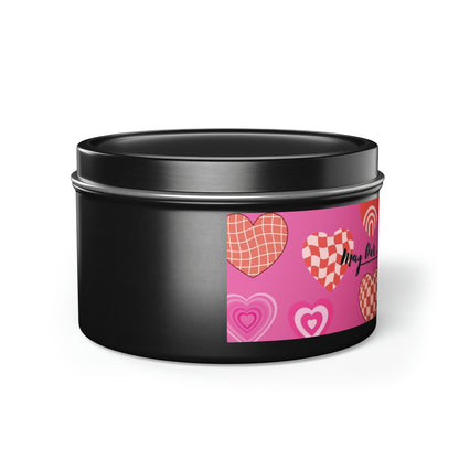 Love Themed Scented Tin Candles