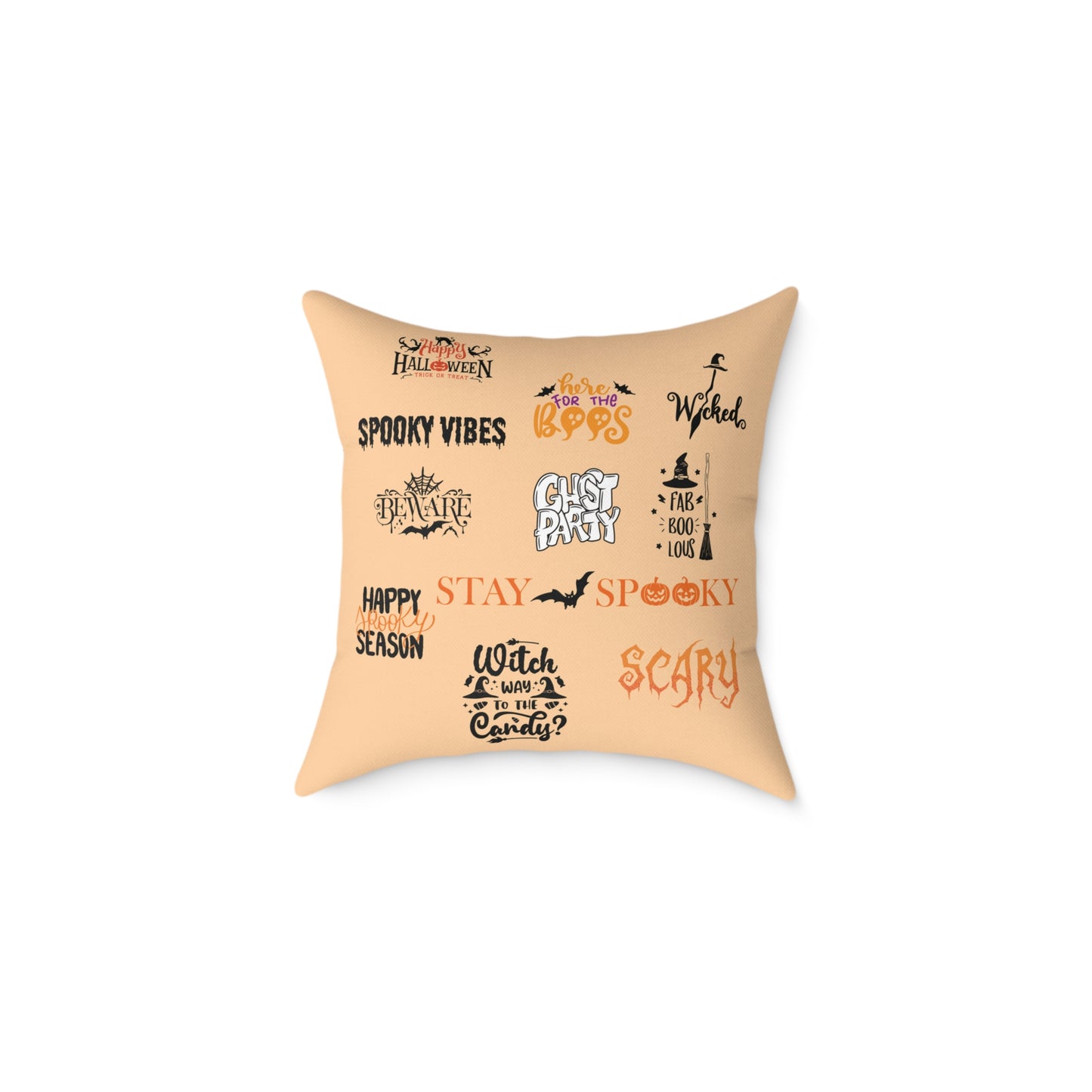 Halloween Phase Pillow, Halloween Quote Pillow, Festive Halloween Pillow, Halloween Deco Pillow, Halloween Couch Pillow,