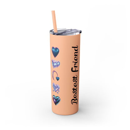 Bestest Friend Skinny Tumbler