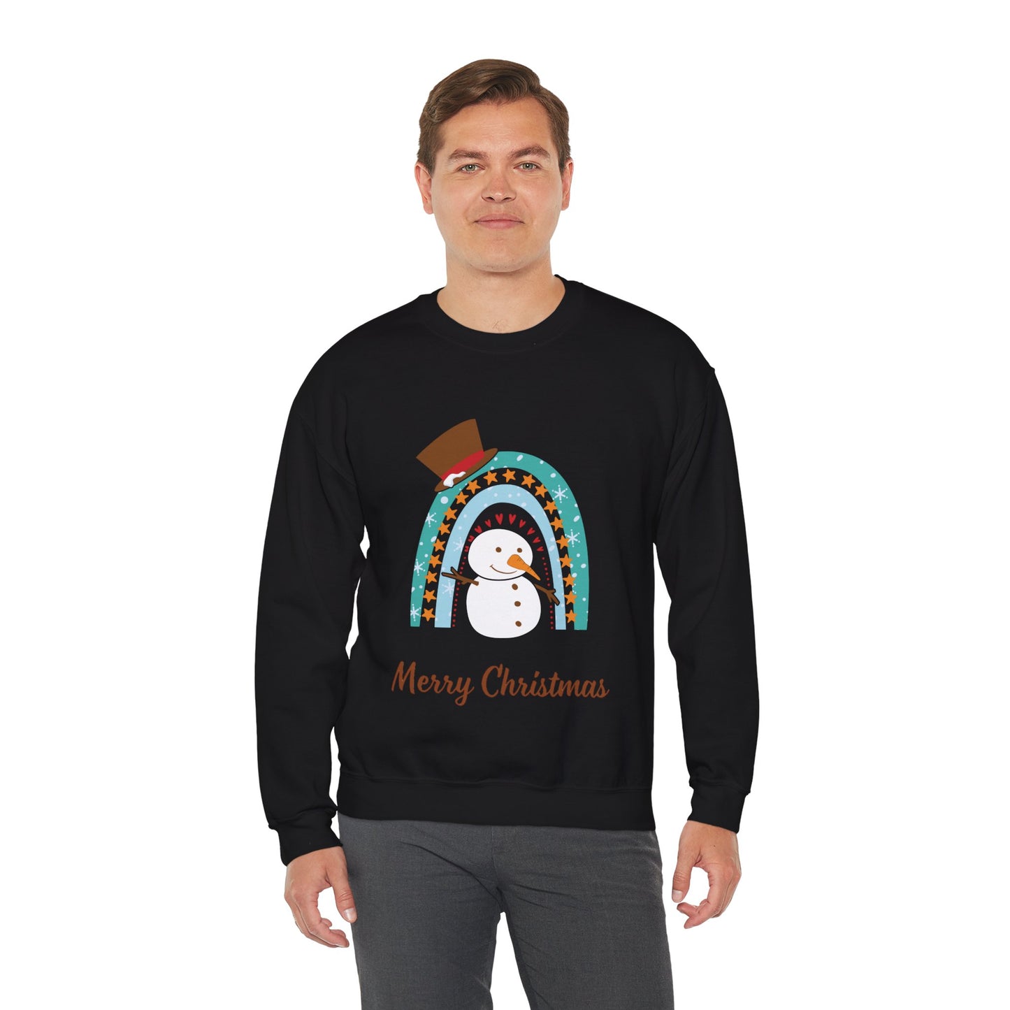 Snowman Rainbow Sweatshirt