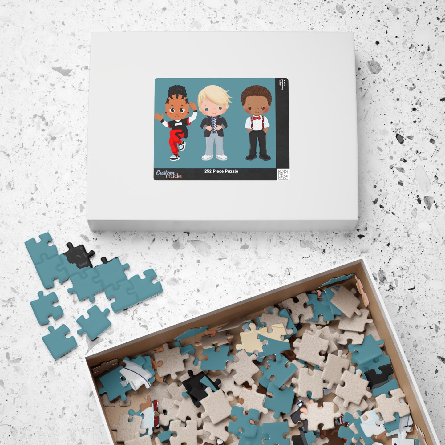 Brothers Jigsaw, African American Boys Puzzle, School Boy Puzzle, Friends Jigsaw, Playful Jigsaw, Jigsaw Puzzle For Boys, Boys Jigsaw Puzzle