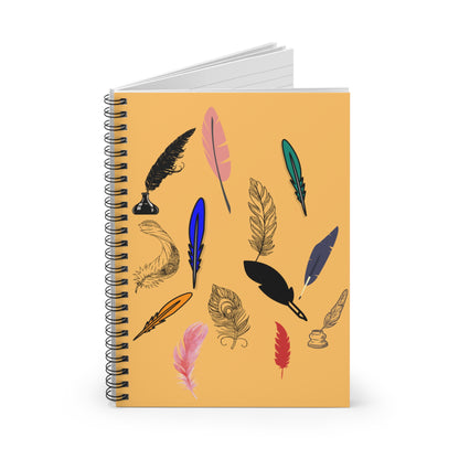 Spiral Notebook - Ruled Line, Diary, Writing Book, Journal