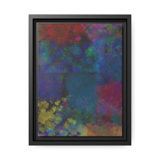 Multi Color Paint Splatter Canvas, Colorful Splotch Paint Art, Splatter Style Wall Art, Colorful Paint Splash, Abstract Paint Splash Print.