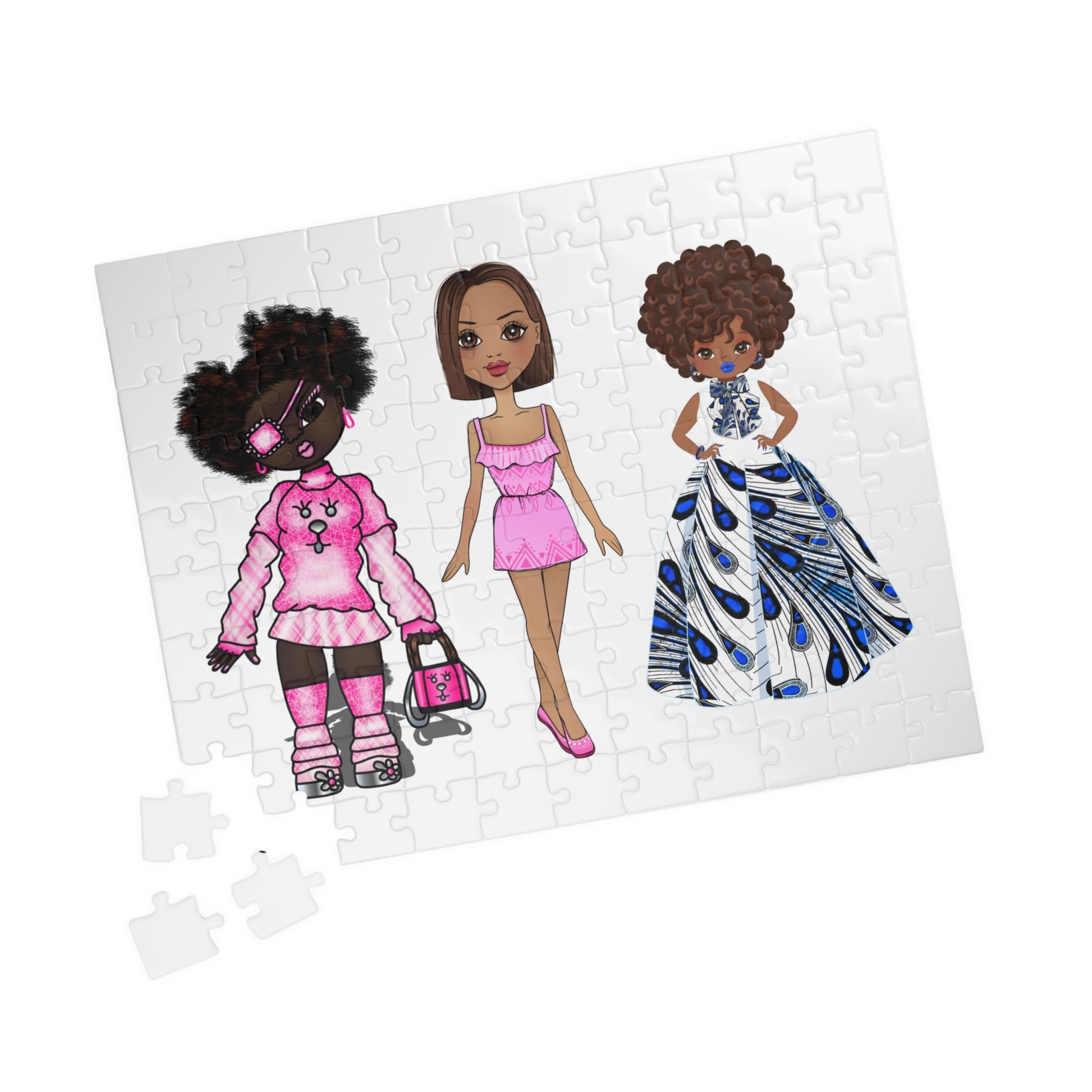 Black Girl Fashion Puzzle