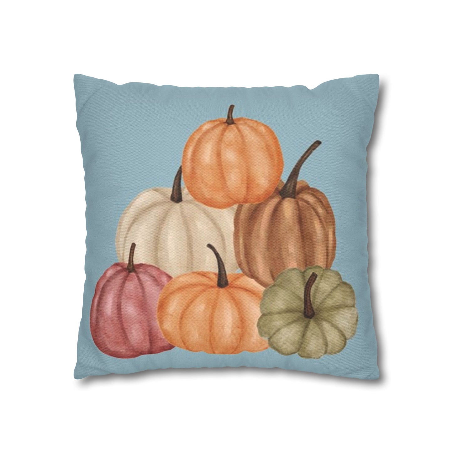 Harvest Pumpkin Pillowcase, Pumpkin Patch Pillow Cover, Halloween Pumpkin Pillowcase, Pumpkin Watercolor Pillow Cover, Pumpkin Pillowcase