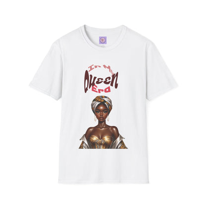 In My Queen Era T-Shirt – Afrocentric Black Queen Shirt – Melanin Pride Graphic Tee – African American Culture Top – Empowerment Shirt for Women