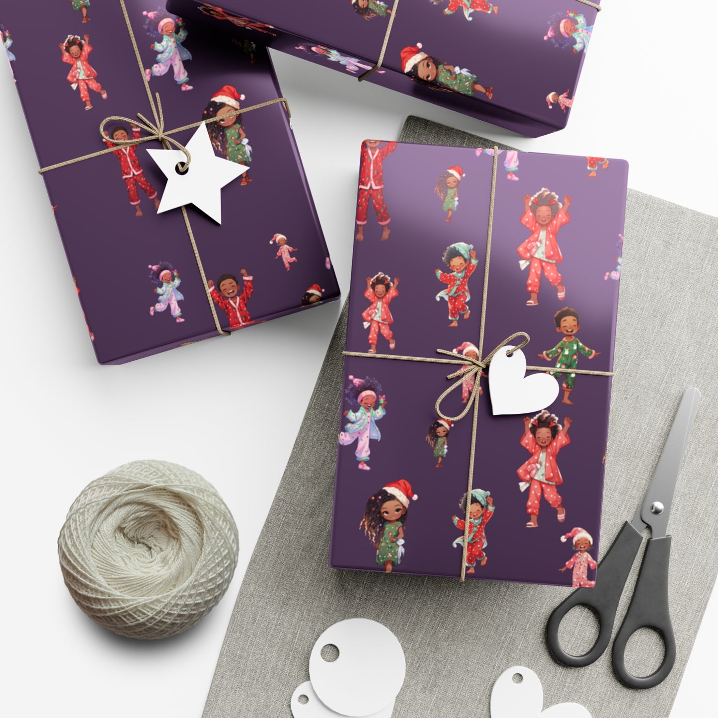 Christmas Joy Kids Wrapping Paper