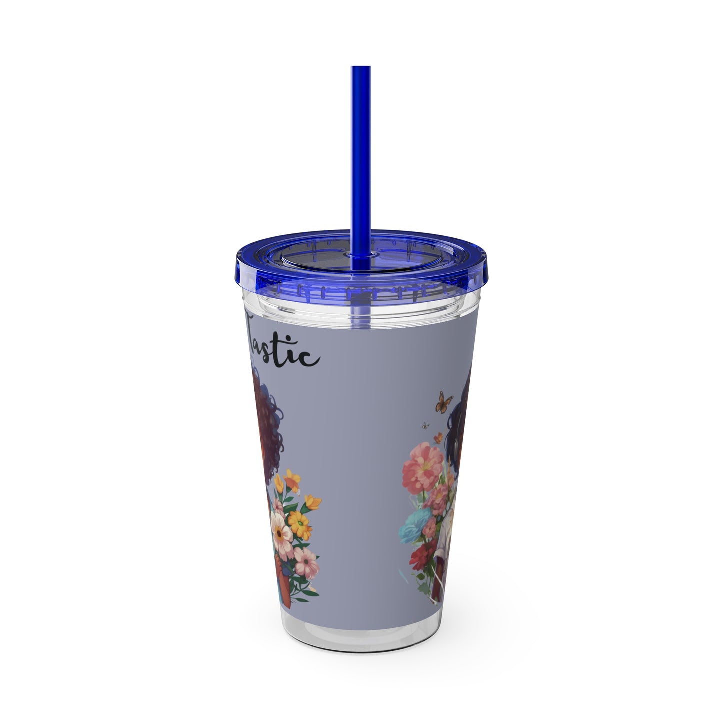 Sunsplash Tumbler with Straw, 16oz