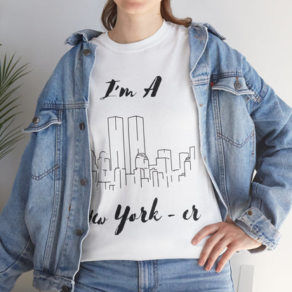 N.Y. Tee Shirt, New York Tee Shirt, I'm a New Yorker Shirt, World Trade Center Tee Shirt, I Love New York Shirt, New York Shirt, Unisex NY T