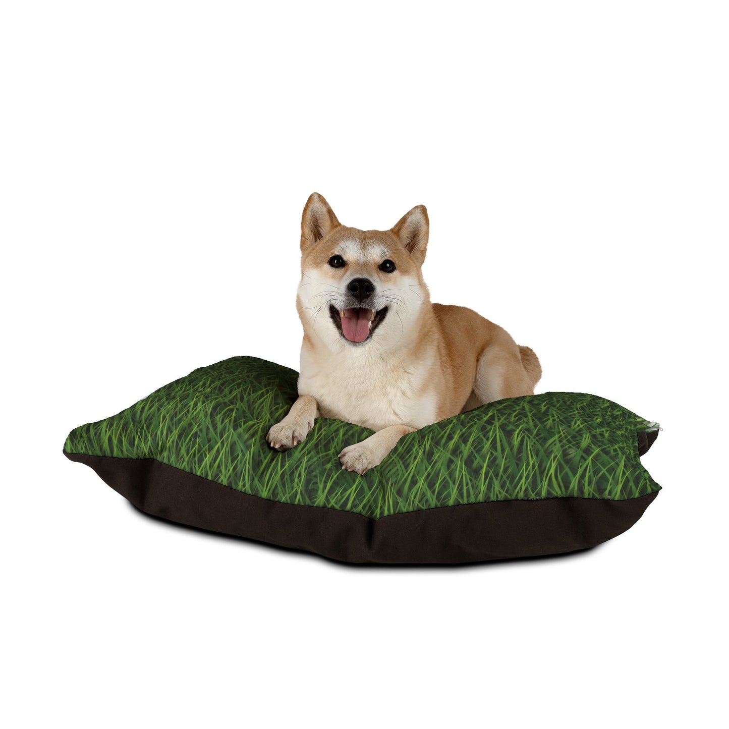 Grass Print Dog Bed 899, Pet Sleeping Pillow, Large Pillow Dog Bed, Pet Sleeping Bed, Pet Bed Pillow, Dog Bed Pillow, Dog Bed Cushion