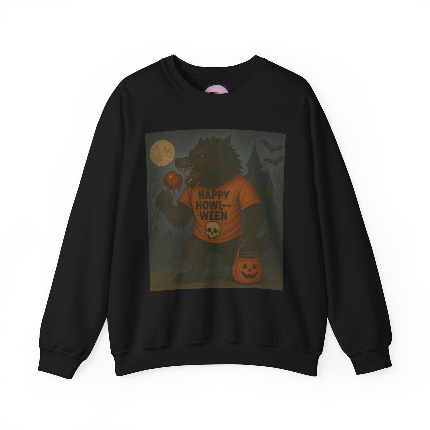 Candy Werewolf Sweatshirt, Howl O Ween Shirt, Monster Werewolf Sweatshirt, Candy Monster Shirt, Werewolf Sweatshirt