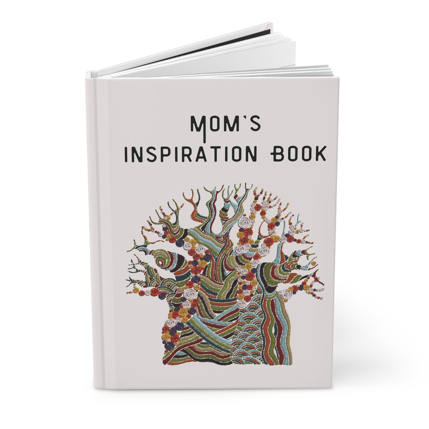 Mom's Inspiration Book, Friends Writing Book, Female Writing Journal, Female Diary, Mom Writing Book, Mother's Day Writing Book, Tree Diary.