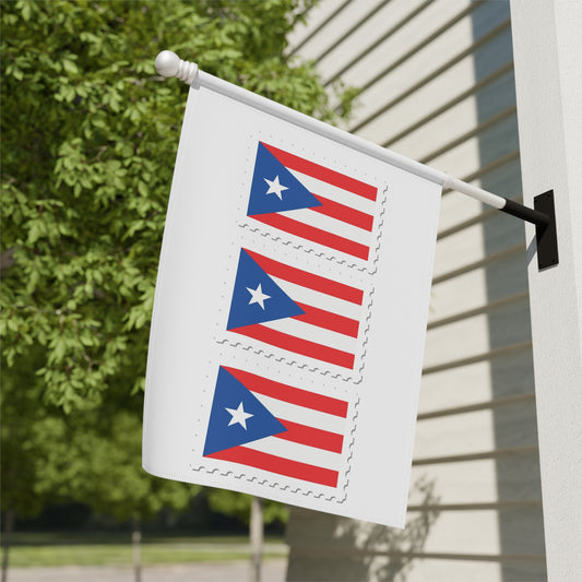 Puerto Rico House Banner, Puerto Rico Garden Banner, Puerto Rico Yard Flag, Puerto Rico Stamp Flag, Puerto Rico Flag Banner, Puerto Rico House Flag, Puerto Rico Garden Flag