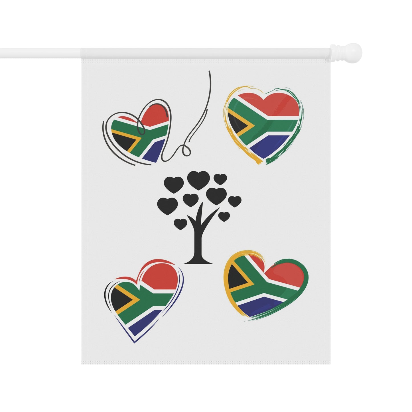 South Africa Love Tree Flag