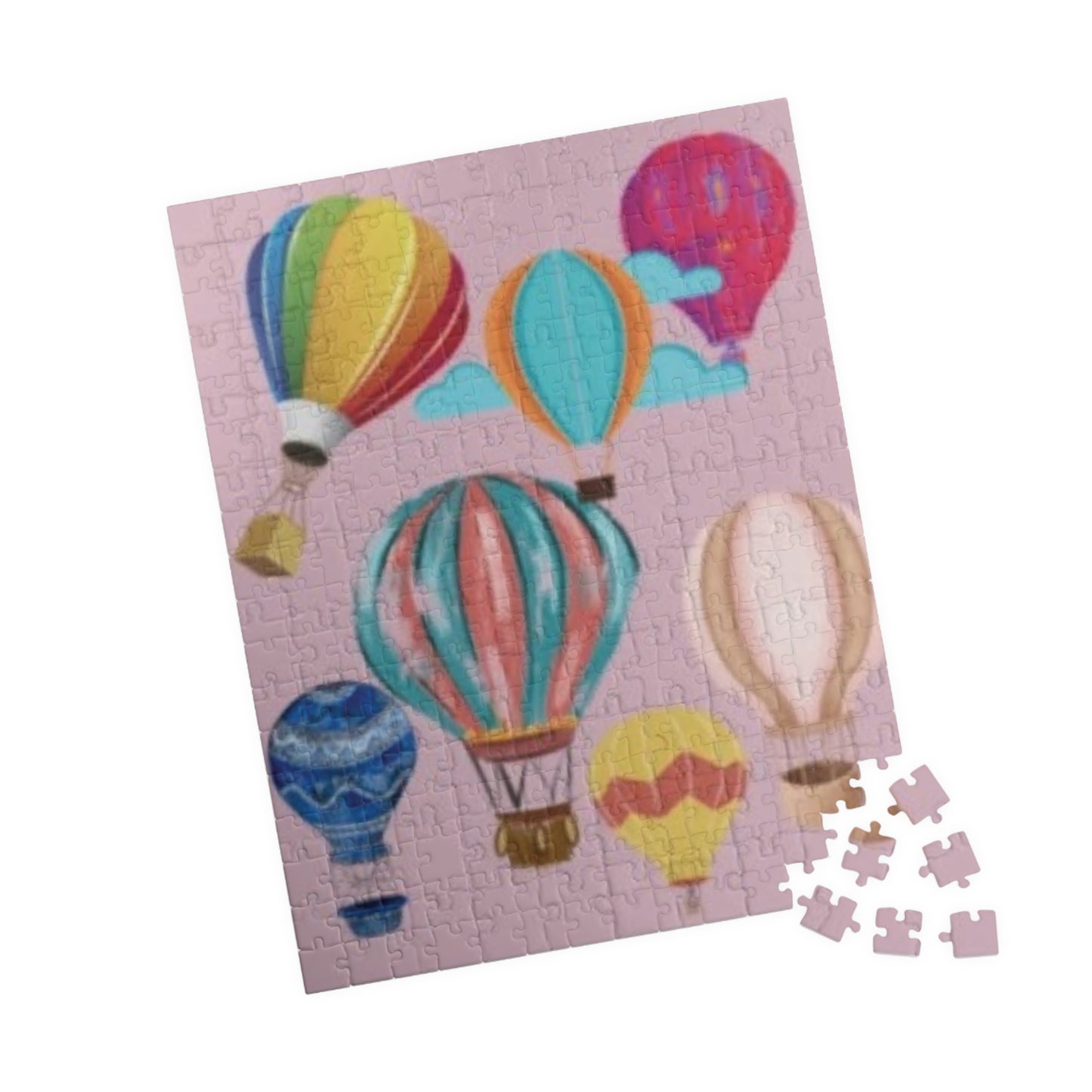 Kids Balloon Puzzle, Balloon Jigsaw Puzzle, Hot Air Balloon Puzzle, Hot Air Balloon Festival, Whimsical Puzzle, Relaxation Puzzle
