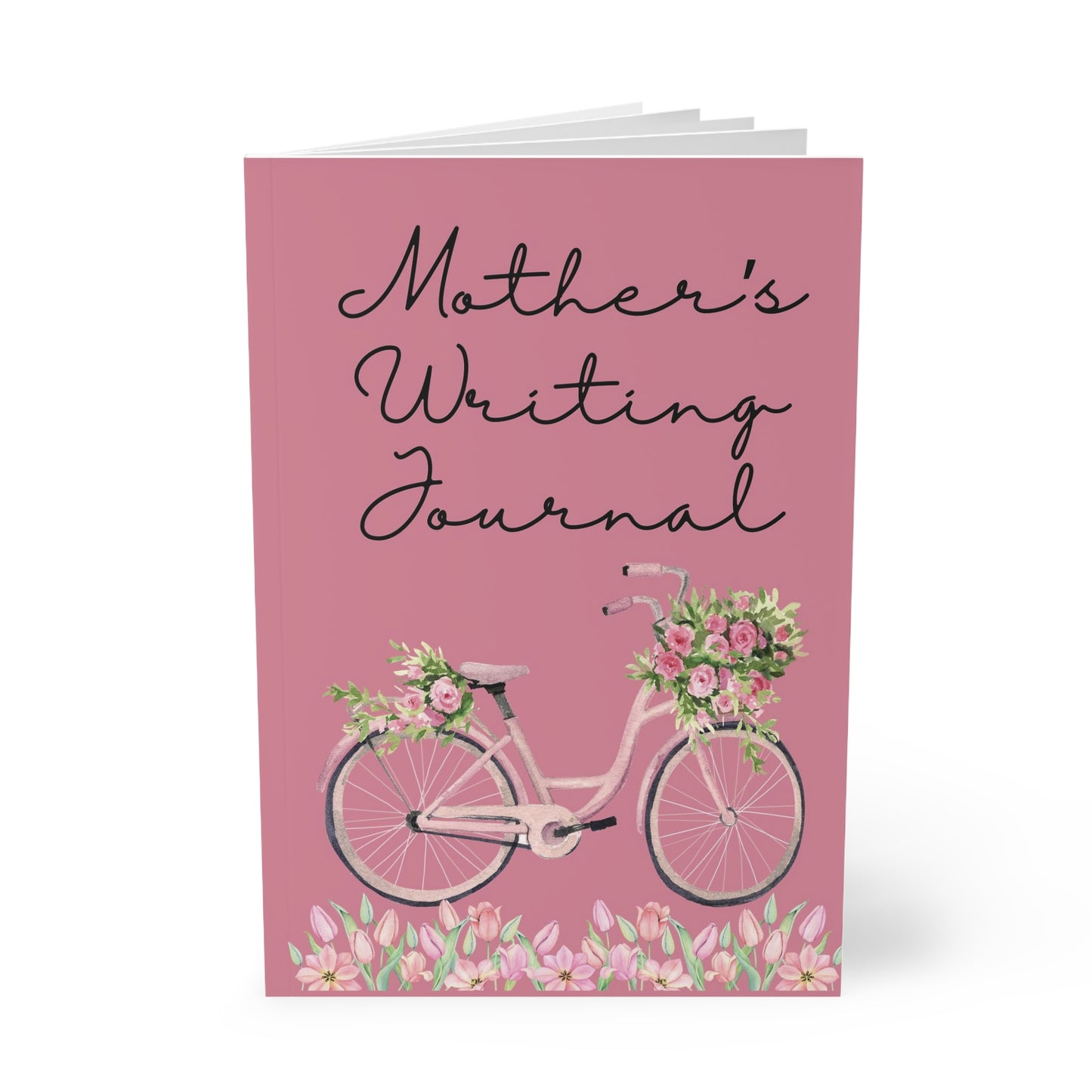 Mom Storytelling Journal, Mothers Personal Book, Mom Pink Aesthetic Journal, Mother Daughter Notebook, Mom's Writing Book, New Mom Notebook