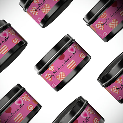 Love Themed Scented Tin Candles