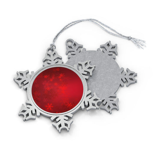 Pewter Snowflake Ornament