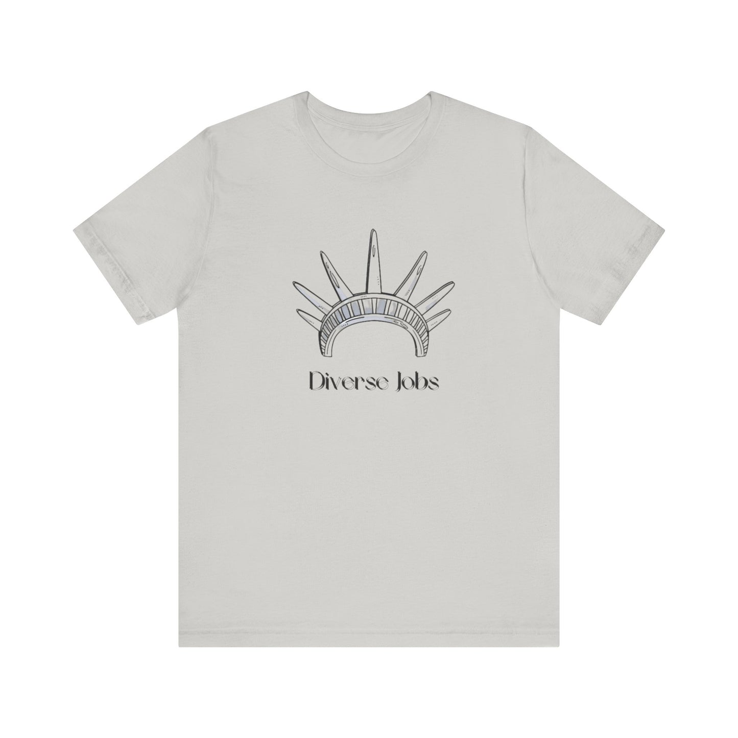 Diverse Jobs T-Shirt, Equality Graphic Tee, Inclusive Jobs Shirt, Diversity Awareness Top, Social Justice Unisex Tee, Empowerment Gift