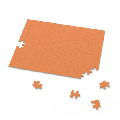 Orange Colored Jigsaw Puzzle, Impossible Orange Puzzle, Hard Puzzle, Jigsaw Puzzle (120, 252, 500-Piece), Difficult Puzzle, One Color Puzzle, Challenge Puzzle