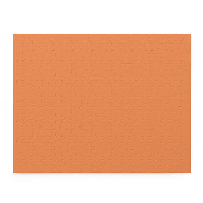 Solid Color Jigsaw Puzzle, Expert Puzzle Challenge, Single Color Jigsaw Puzzle, Minimalist Orange Puzzle, Tricky Adult Puzzle, Impossible Jigsaw Puzzle, Orange Brain Teaser, Challenge Puzzle