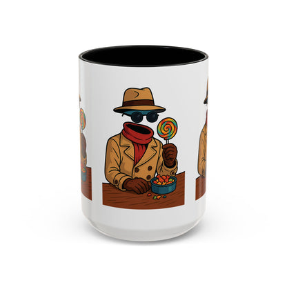 Invisible Man Mug, Detective Style Cup, Mystery Man Coffee Cup, Horror Movie Inspired Mug, Monster Movie Cup, Horror Fan Mug, Literary Mug