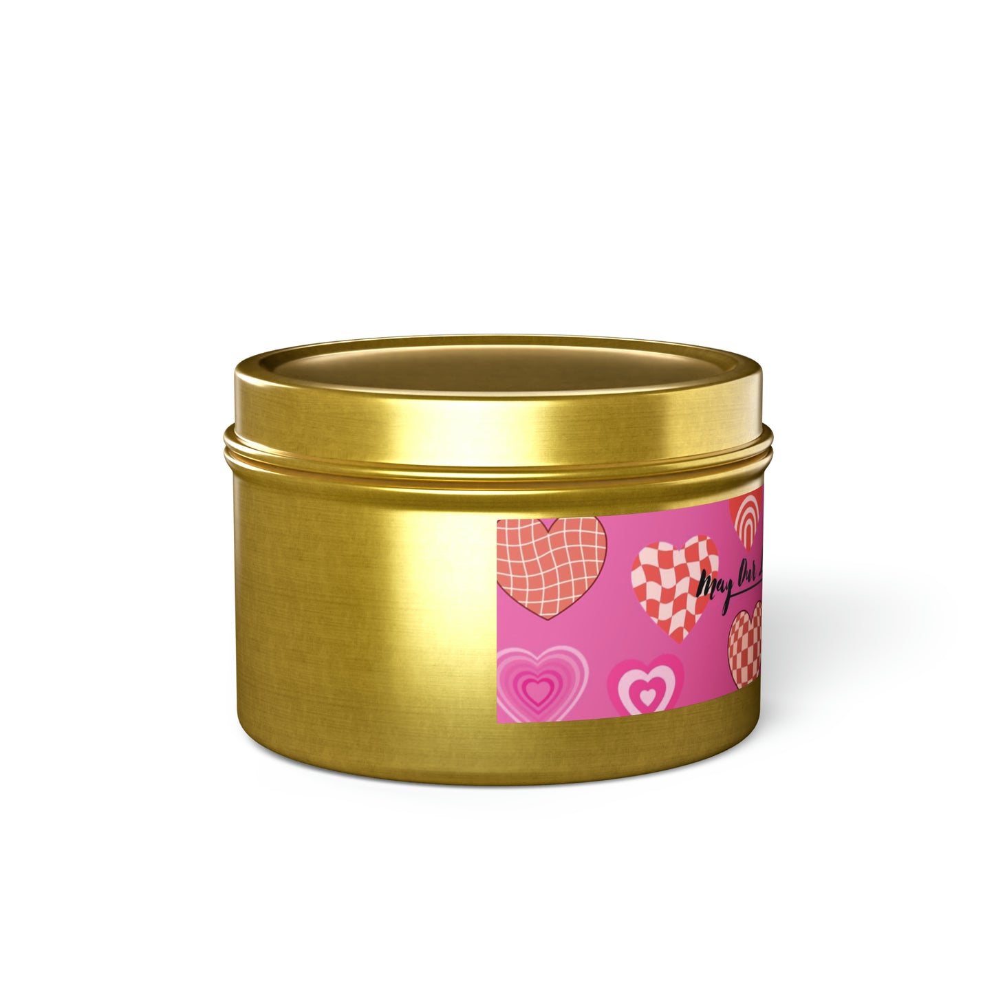 Love Themed Scented Tin Candles
