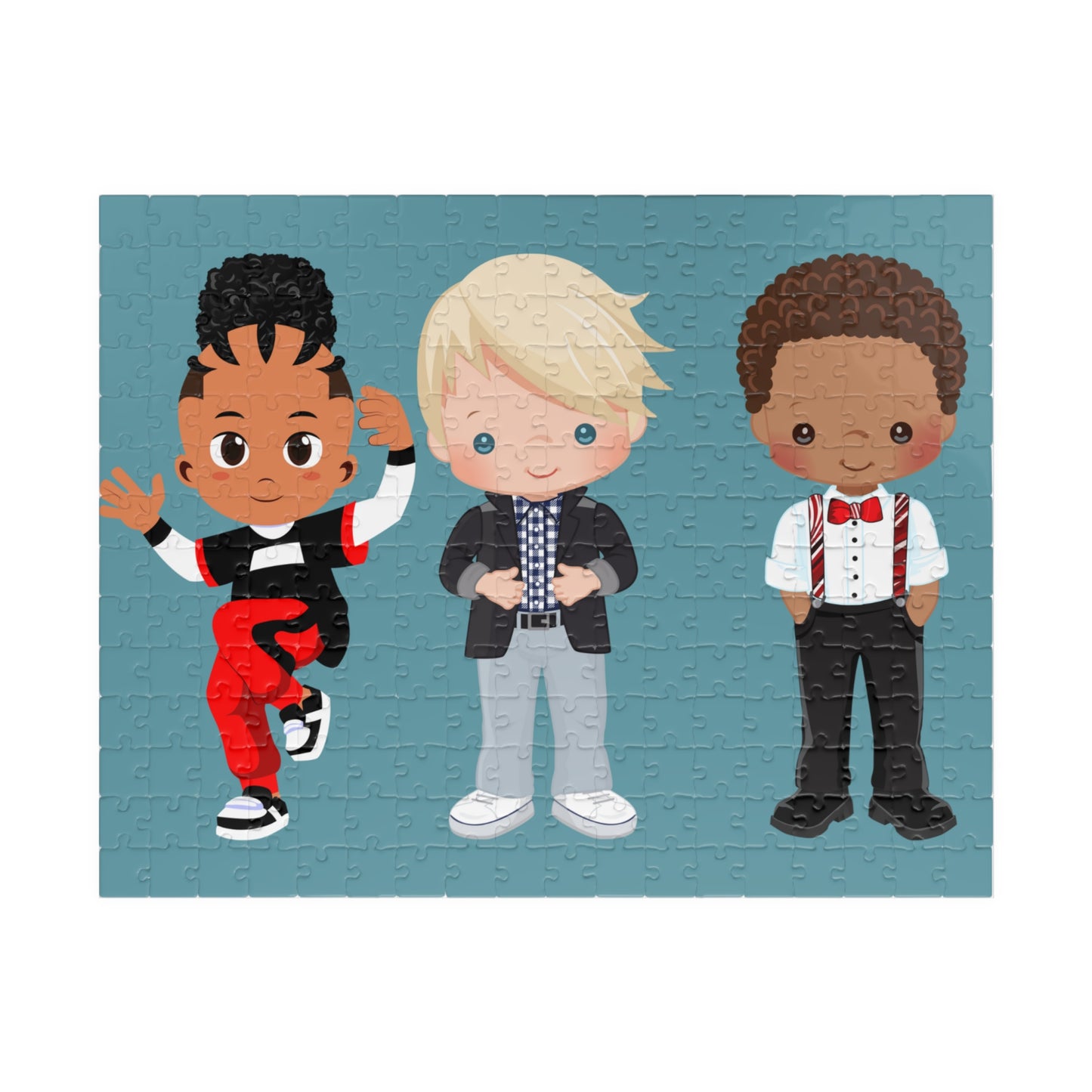 Brothers Jigsaw, African American Boys Puzzle, School Boy Puzzle, Friends Jigsaw, Playful Jigsaw, Jigsaw Puzzle For Boys, Boys Jigsaw Puzzle
