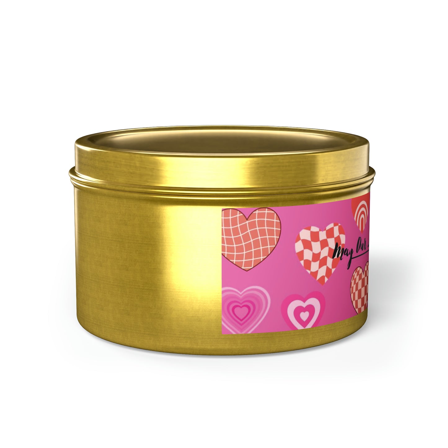 Love Themed Scented Tin Candles