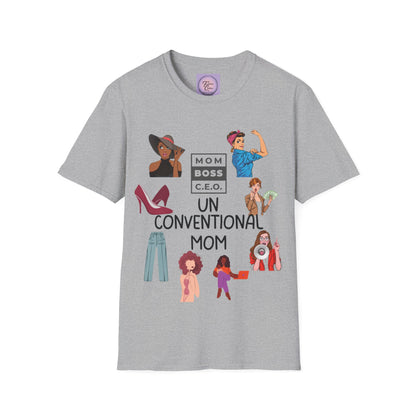 Unisex Softstyle T-Shirt, Mother's Day Shirt, Strong Women T-Shirt, Unconventional Tee Shirt, Friends T Shirt