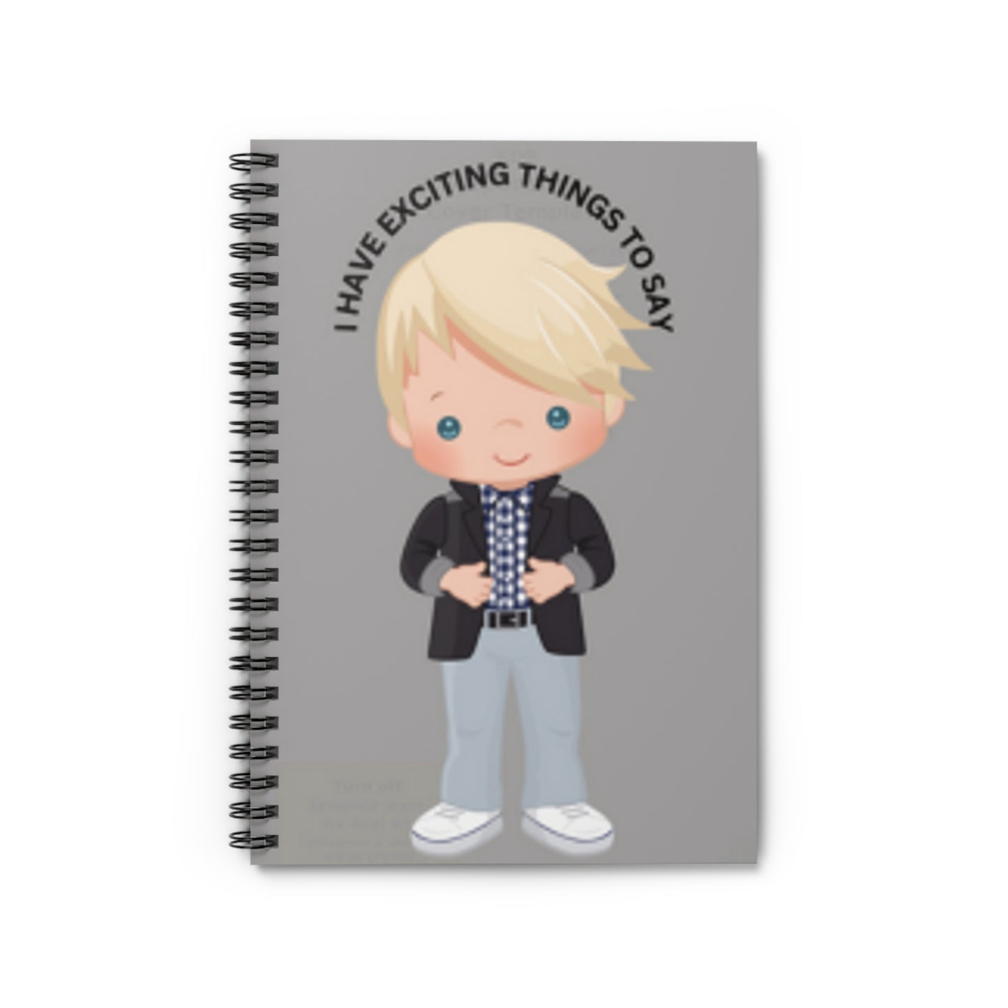 Kids Creativity Journal | Boys Writing Notebook