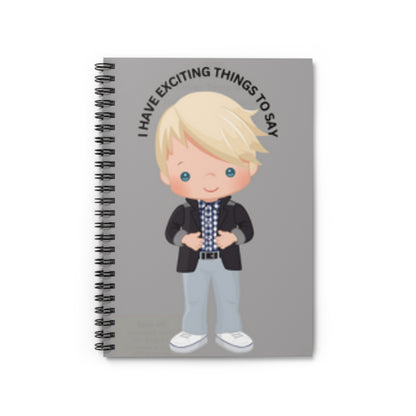 Kids Creativity Journal | Boys Writing Notebook