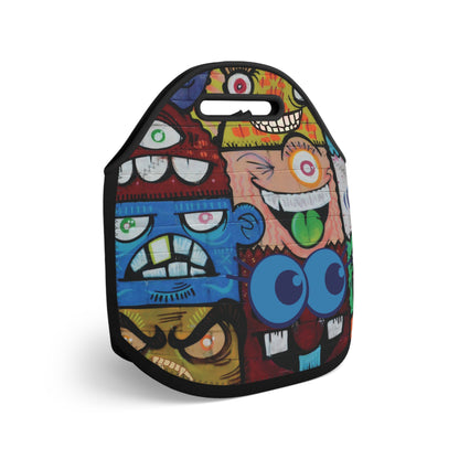 Neoprene Lunch Bag, Food Bag, Decorative Lunch Bag