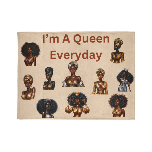 Queens Throw Blanket, Black Queen Picture Blanket, Black Girl magic Blanket, Afro American Blanket, Afrocentric Blanket, Black Women rt Blanket, African Adult Blanket, African Women Blanket, Mom A Queen Blanket, Beautiful Queen blanket,