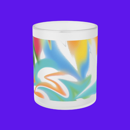 Frosted Watercolor Mug