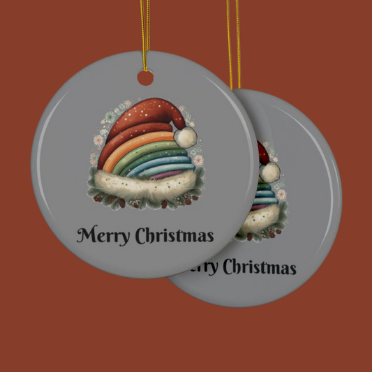 Colorful Christmas Hat Ornament