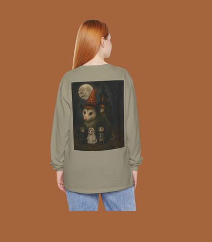 Possum Family Halloween Long Sleeve Tee