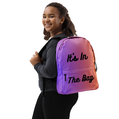 Backpack with Fun Statement