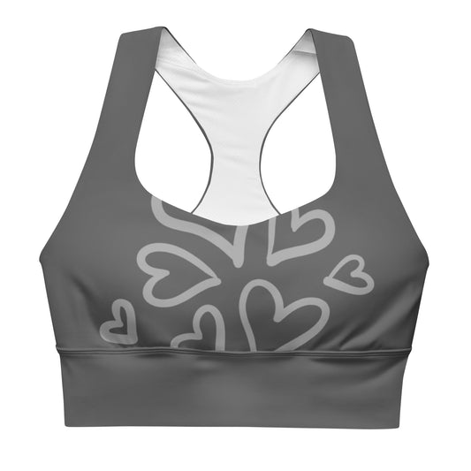 Longline sports bra