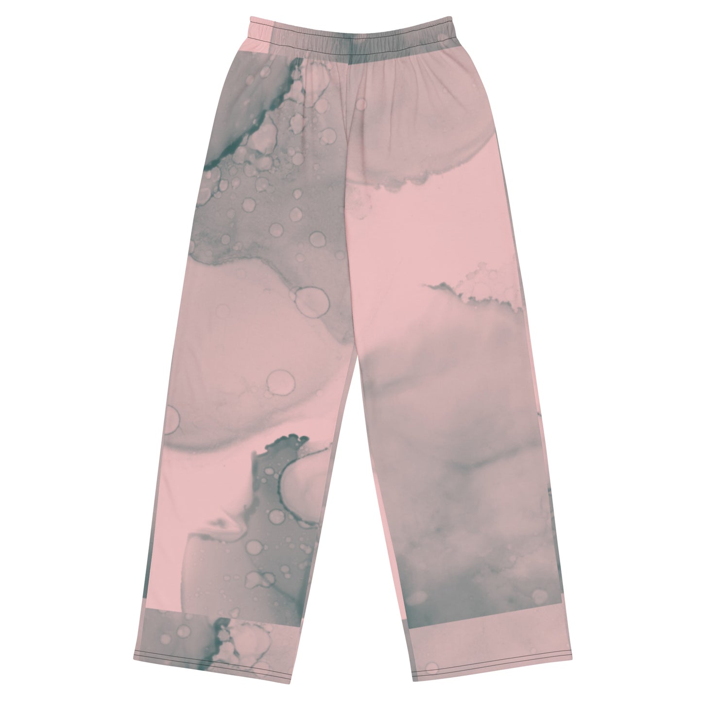 All-over print unisex wide-leg pants