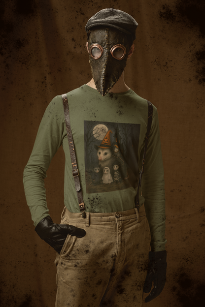 Possum Family Halloween Long Sleeve Tee