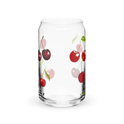 Cherry Soda Can, Cherry Beer Can, Cherry Fruit Can, Cherry Aesthetic Can, Cherry Beer Glass Cup, 16 oz Cherry Can, Cherry Glass Can.