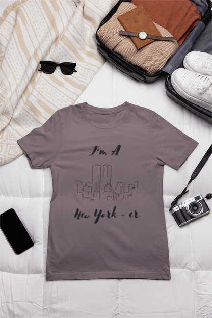 N.Y. Tee Shirt, New York Tee Shirt, I'm a New Yorker Shirt, World Trade Center Tee Shirt, I Love New York Shirt, New York Shirt, Unisex NY T