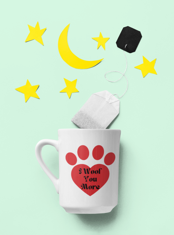 I Woof You More Mug