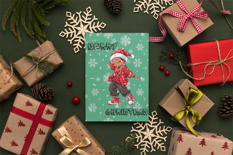 African American Multi Design Christmas Greeting Cards