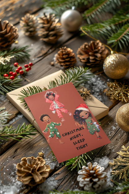 African American Multi Design Christmas Greeting Cards