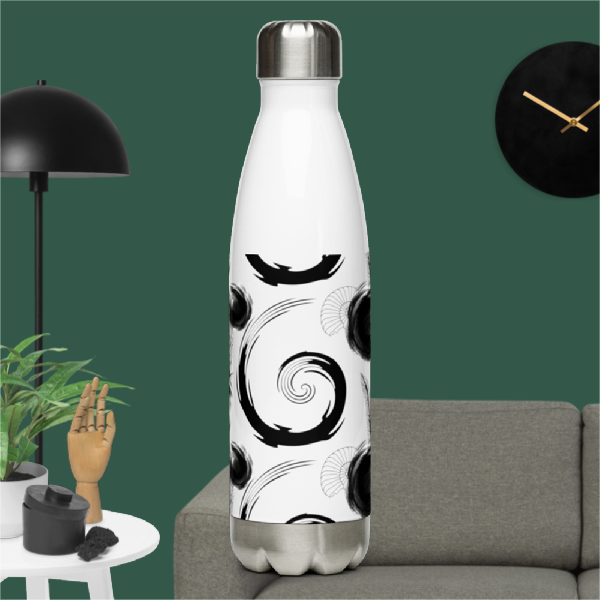 Swivel Design Stainless Steel Water Bottle