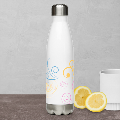 Swivel Design Stainless Steel Water Bottle