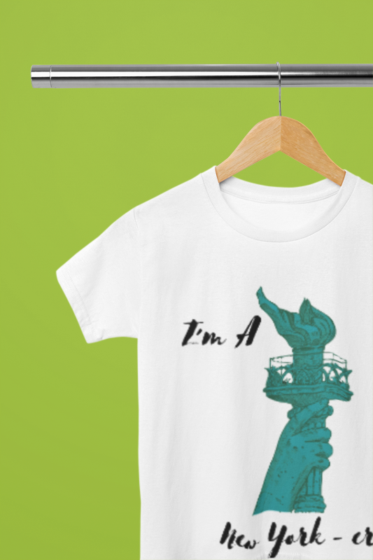 N Y Tee Shirt, I'm A New Yorker Shirt, Minimalist New York Tee Shirt, New York Liberty Tee, Statue of Liberty Tee Shirt, I Love New York Tee