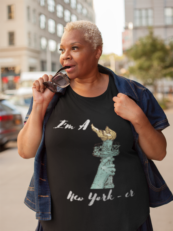 N Y Tee Shirt, I'm A New Yorker Shirt, Minimalist New York Tee Shirt, New York Liberty Tee, Statue of Liberty Tee Shirt, I Love New York Tee, New York Liberty Torch Tee Shirt, Unisex Heavy Cotton Tee, Statue of Liberty Tee Shirt, I Love New York Shirt